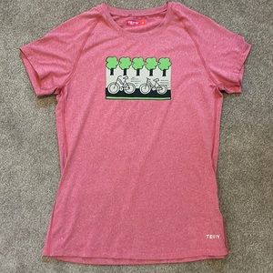 TERRY women’s cycling shirt Pink Medium